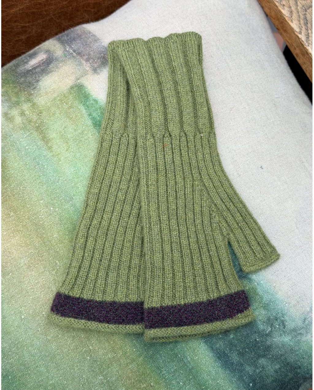 ERIBÉ | Bowden Open Mitt | Green Bean ERIBÉ | Bowden Open Mitt | Green Bean